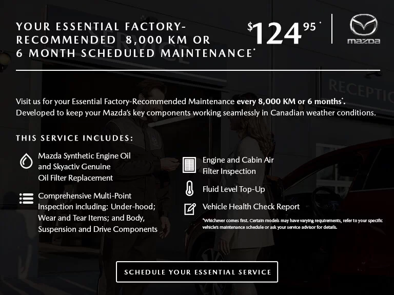 Mazda maintenance header janvier 2024